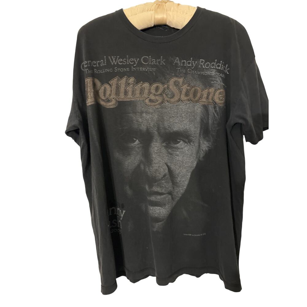 Rolling Stones Johnny Cash T-shirt, extra large cotton